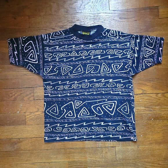 Vintage 80s 90s Pacific Crew T-Shirt Made in USA - Picture 1 of 4